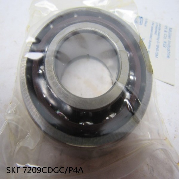 7209CDGC/P4A SKF Super Precision,Super Precision Bearings,Super Precision Angular Contact,7200 Series,15 Degree Contact Angle