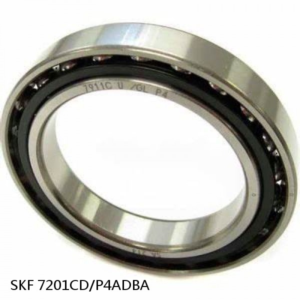 7201CD/P4ADBA SKF Super Precision,Super Precision Bearings,Super Precision Angular Contact,7200 Series,15 Degree Contact Angle