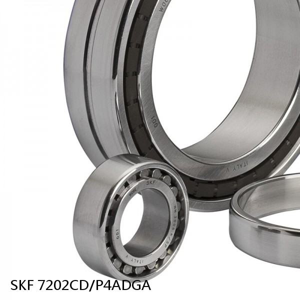 7202CD/P4ADGA SKF Super Precision,Super Precision Bearings,Super Precision Angular Contact,7200 Series,15 Degree Contact Angle