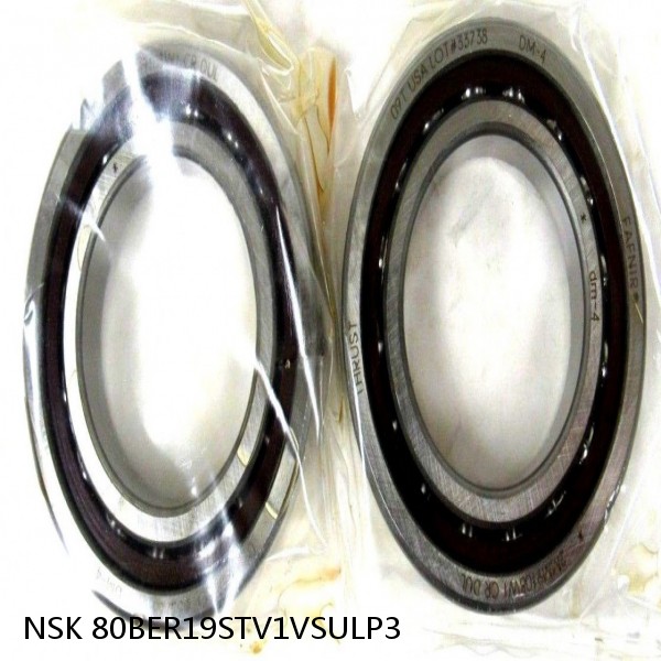 80BER19STV1VSULP3 NSK Super Precision Bearings