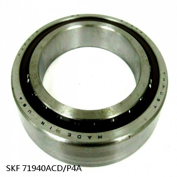 71940ACD/P4A SKF Super Precision,Super Precision Bearings,Super Precision Angular Contact,71900 Series,25 Degree Contact Angle